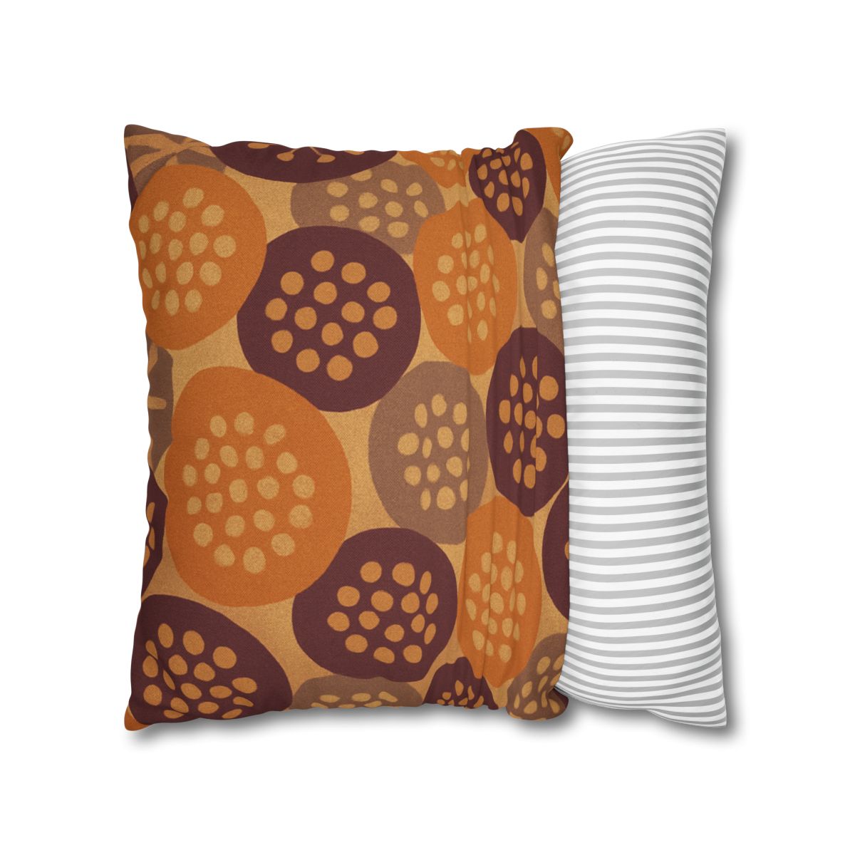 Seed Pod Cluster Mosaic custom pillow cases