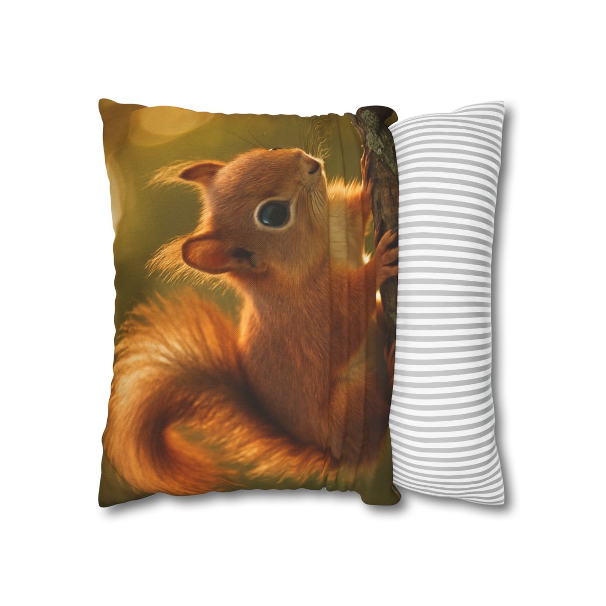 Sunrise Forager Red Squirrel comfortable bedding pillow covers