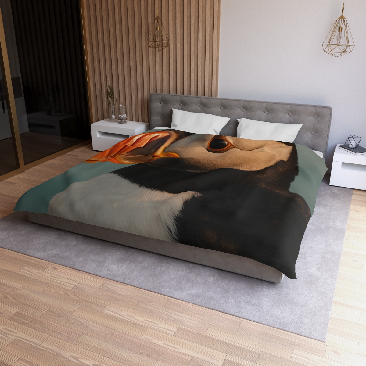 Dawn Beacon Puffin duvets for gifts