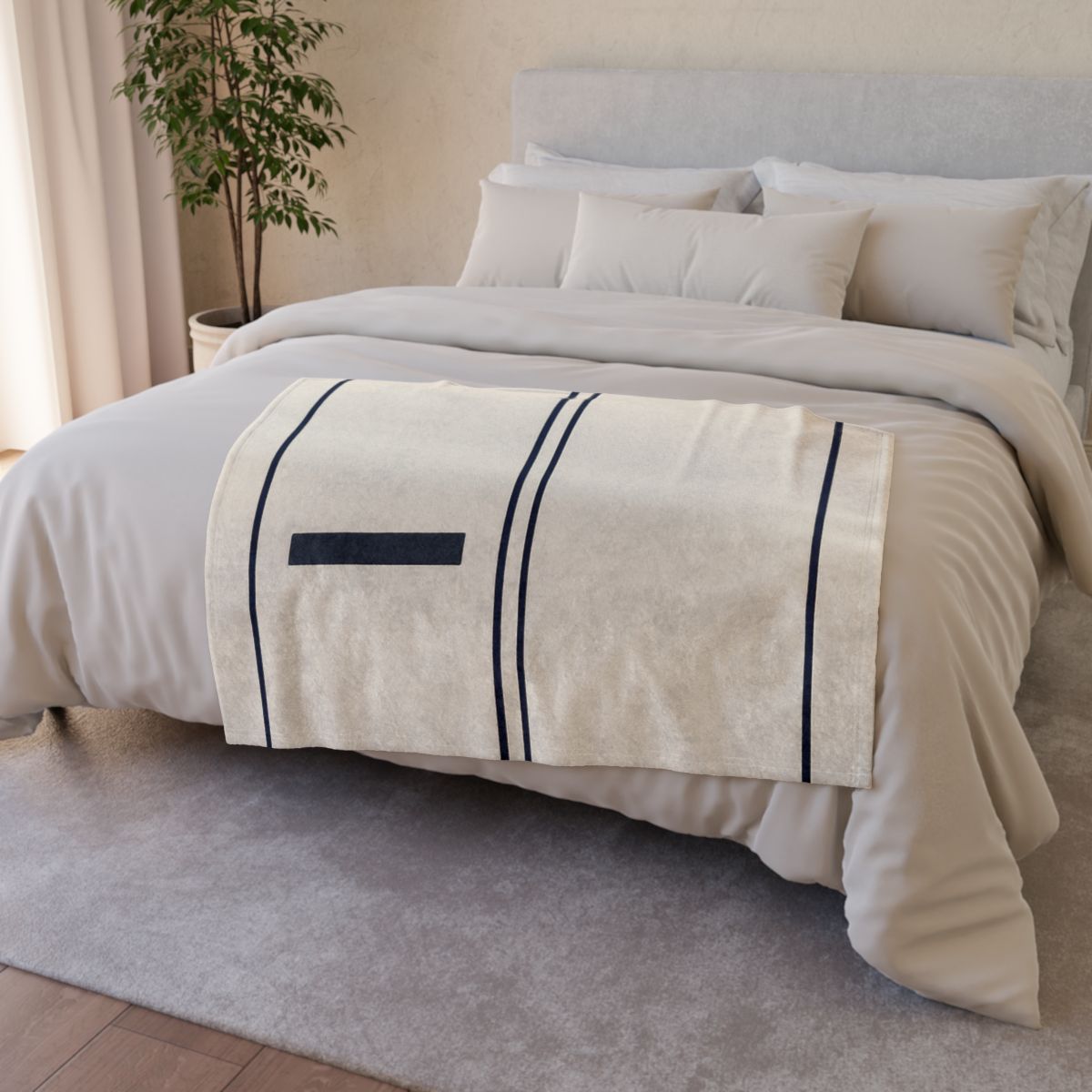 Twin Frames With Offset Bar trendy patterned blankets