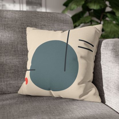 Quiet Orbit With Offset Frame unique gift pillow cases