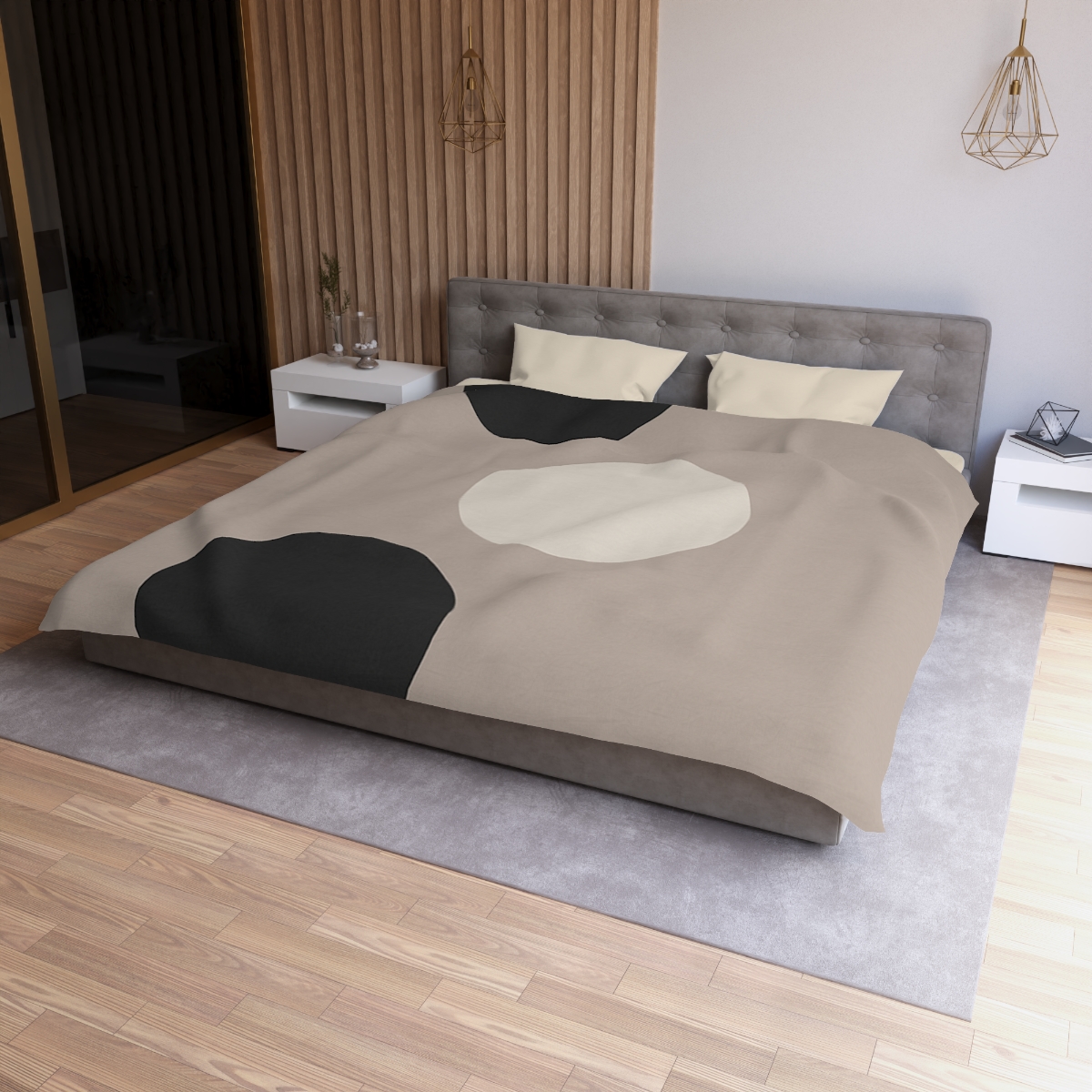 Staggered Trio Of Coins duvets for gifts