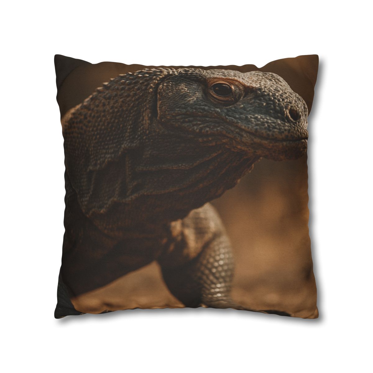 Ancient Sentinel Komodo Dragon custom pillow cases