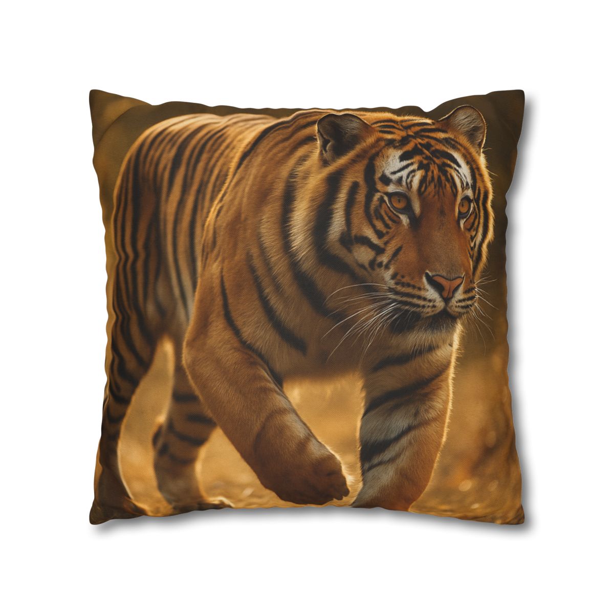 Forest Stalker Bengal Tiger soft cotton pillow cases