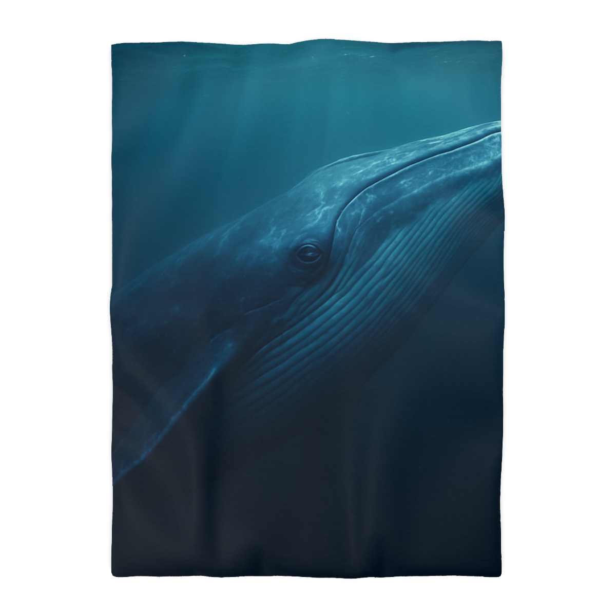 Ocean Giant Blue Whale warm winter duvets