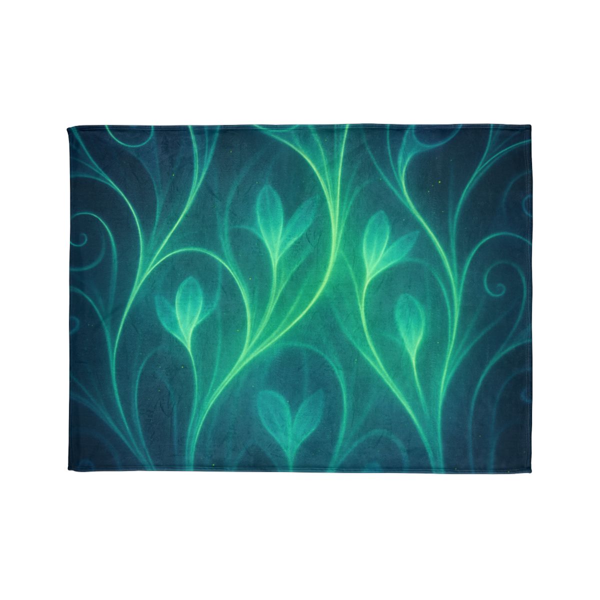Vine Curl Aurora Lattice soft fleece blankets