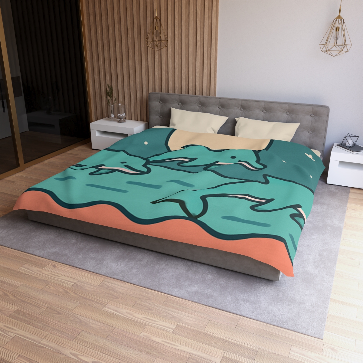 Moonlight Dolphin Parade warm winter duvets