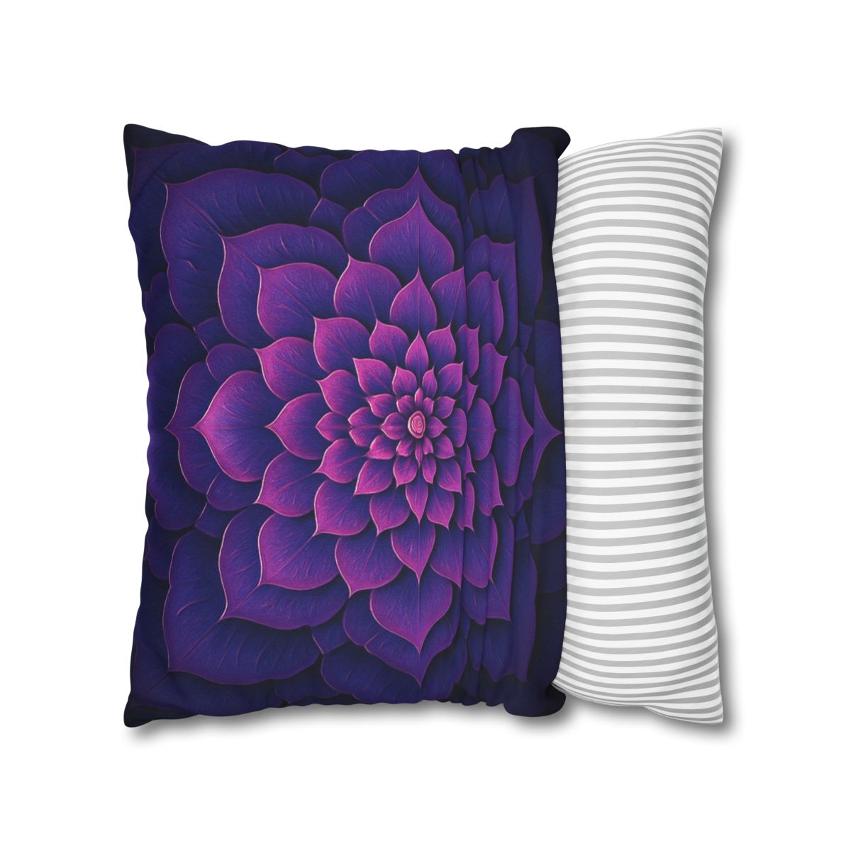 Bloom Ripple Mandala trendy patterned pillow cases