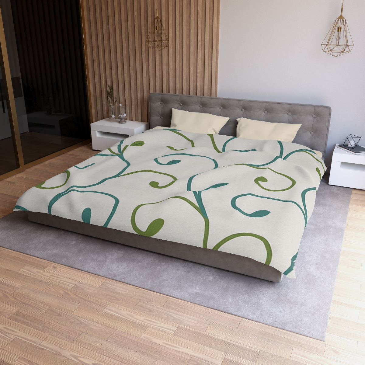 Vine Lattice Rhythm trendy bedroom duvets