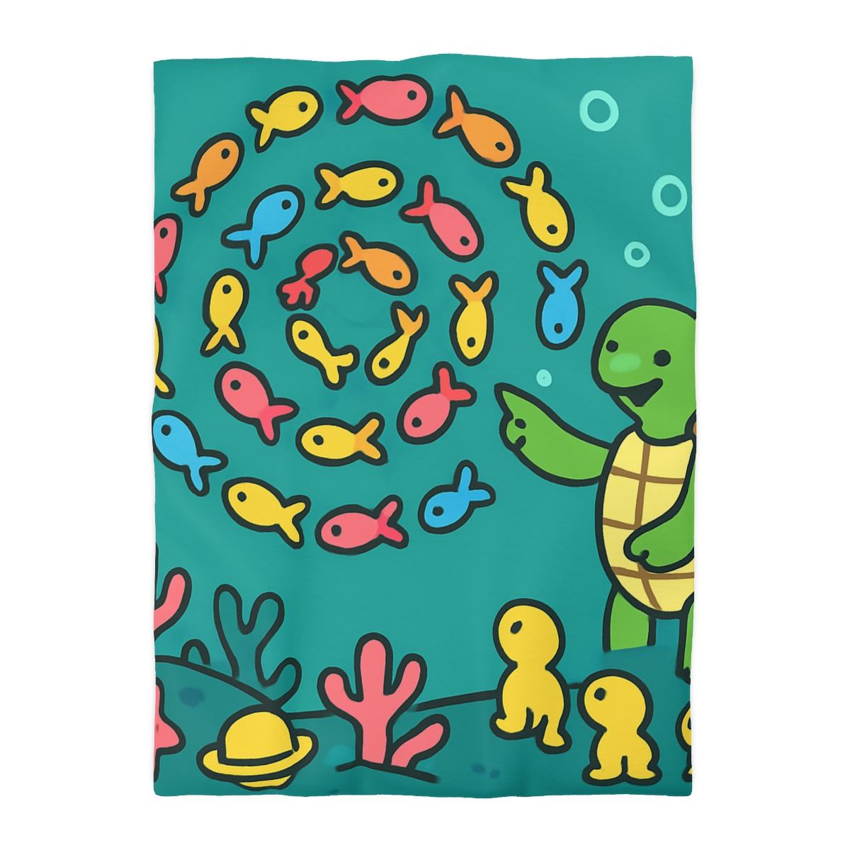 Galaxy Reef School Of Fish duvets for gifts