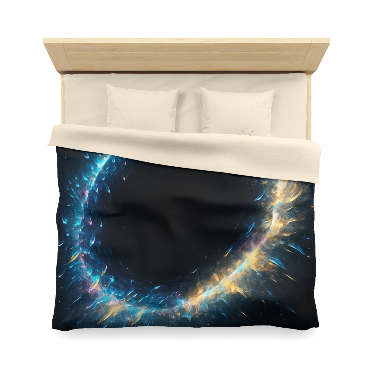 Prismatic Singularity Halo duvets for gifts