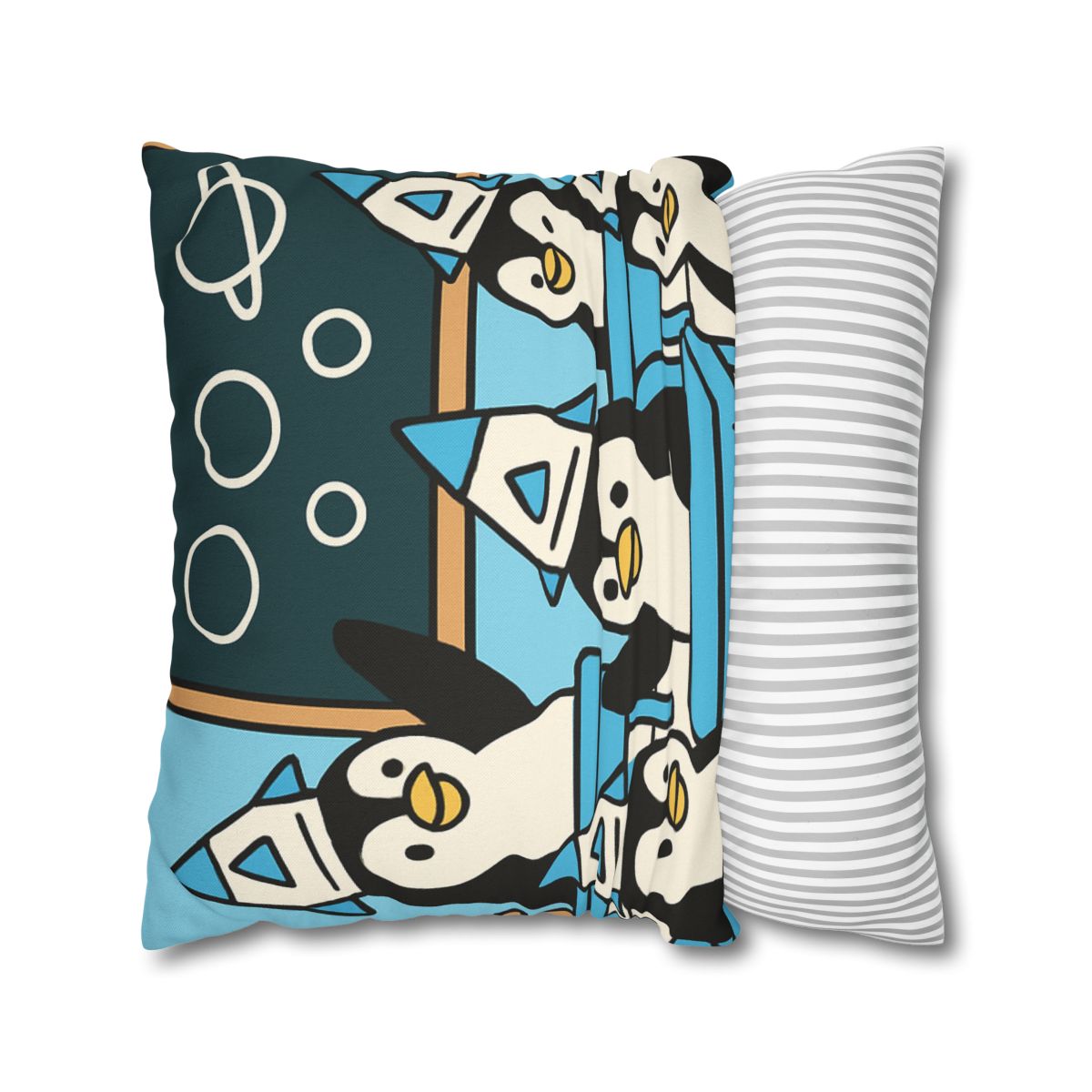 Rocket Penguin Class unique gift pillow cases