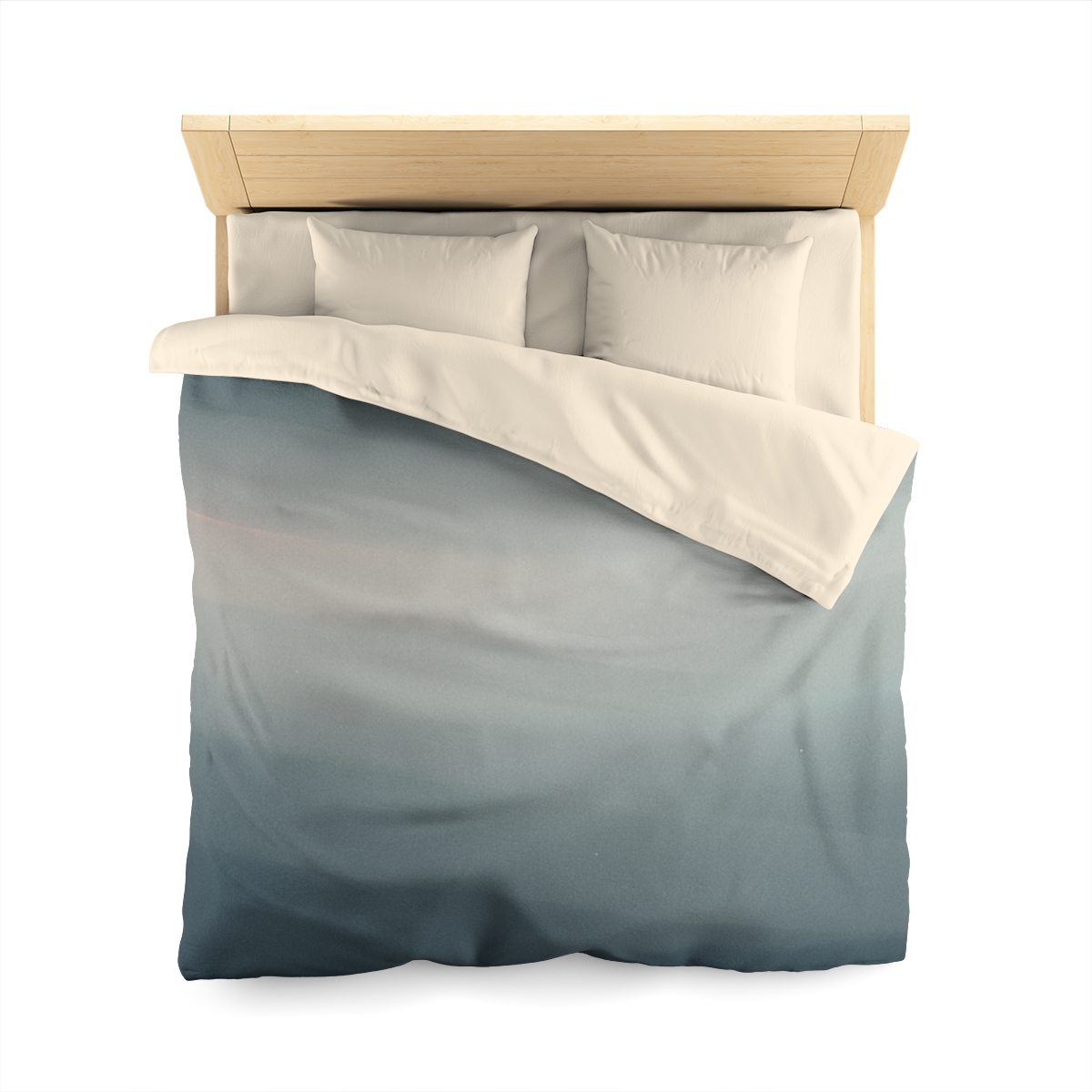 Dark Energy Veil Gradient designer printed duvets