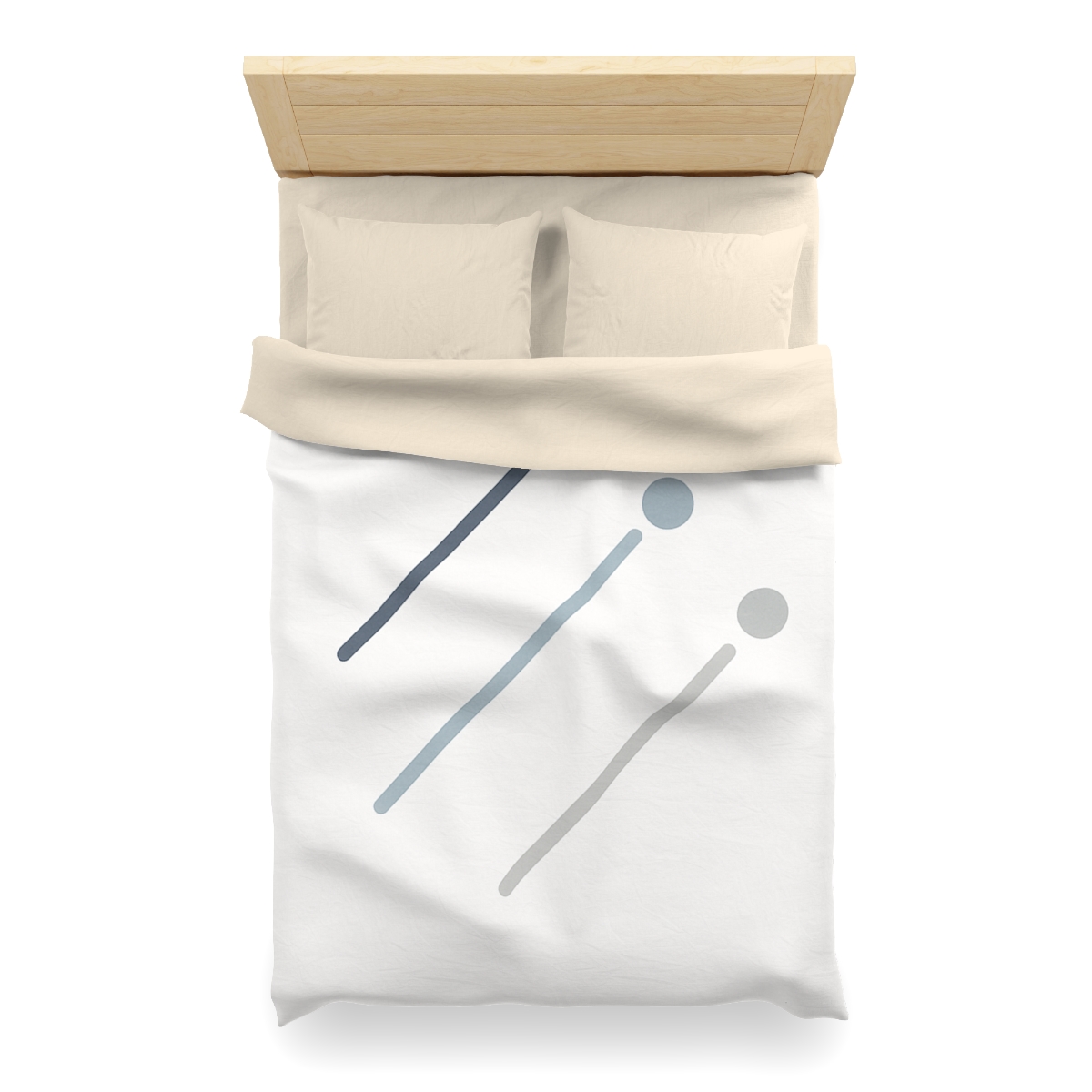 Parallel Comet Paths warm winter duvets