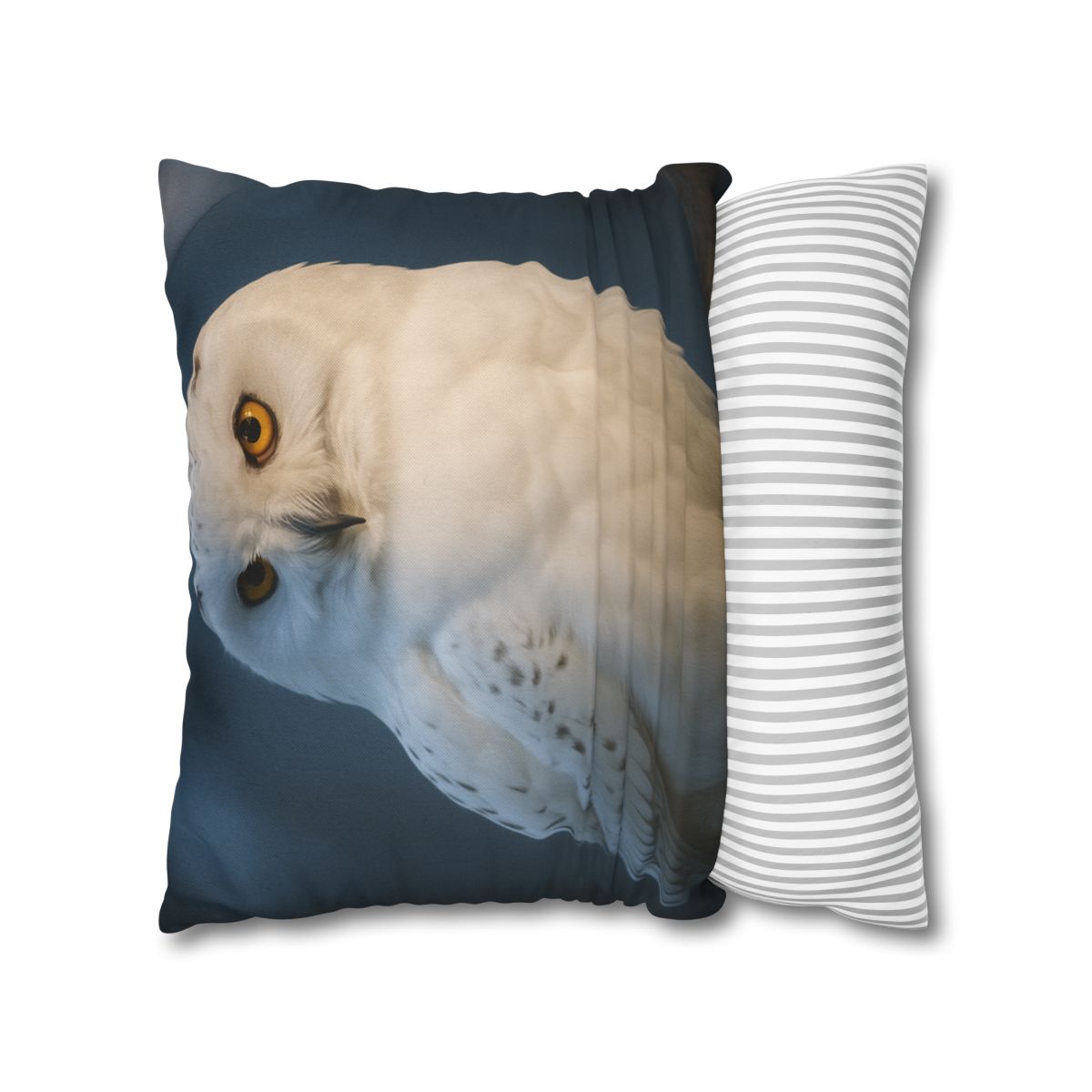 Twilight Watcher Snowy Owl custom pillow cases