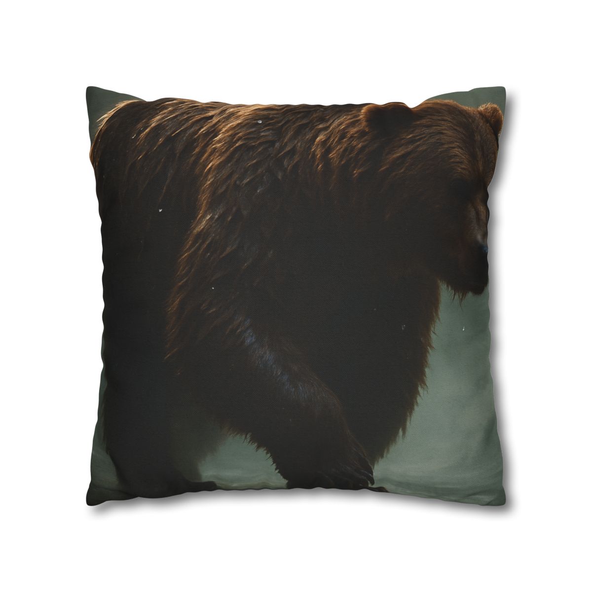 River King Grizzly Bear personalized pillow covers