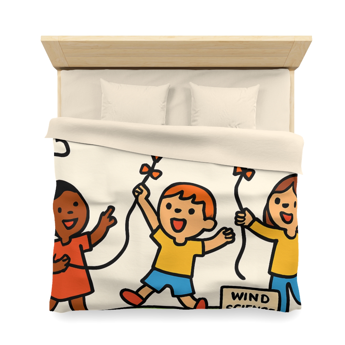 Comet Kite Parade On Cloud Hill soft comforter duvets