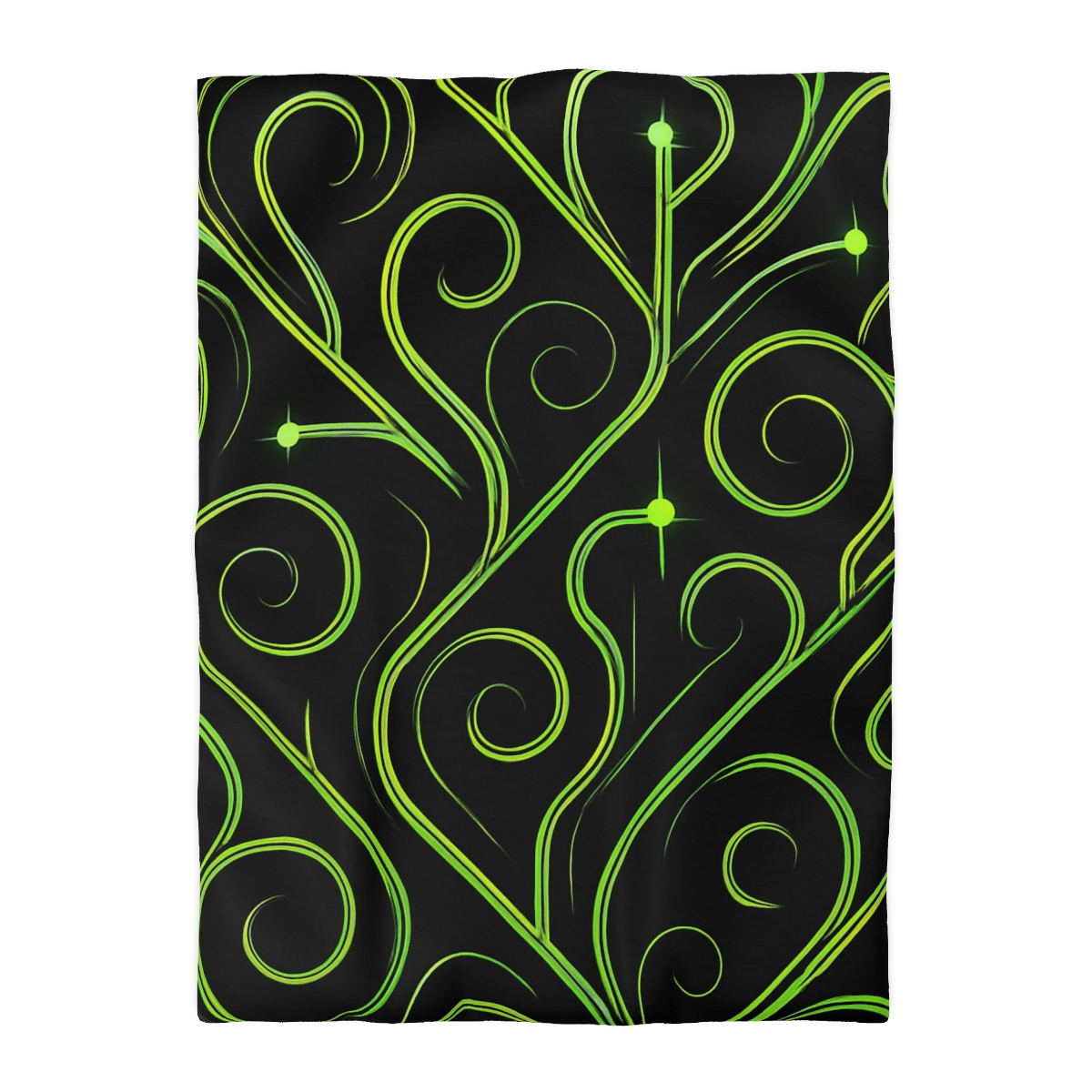 Vine Curl Circuitry soft comforter duvets