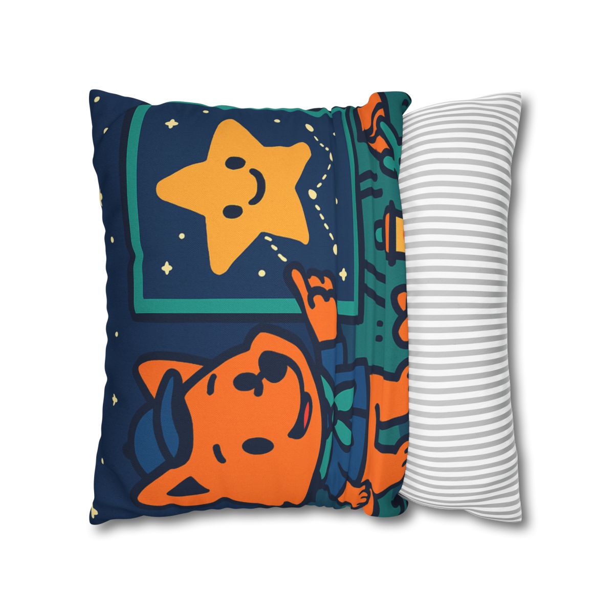 Stargazing Fox Scouts unique gift pillow cases