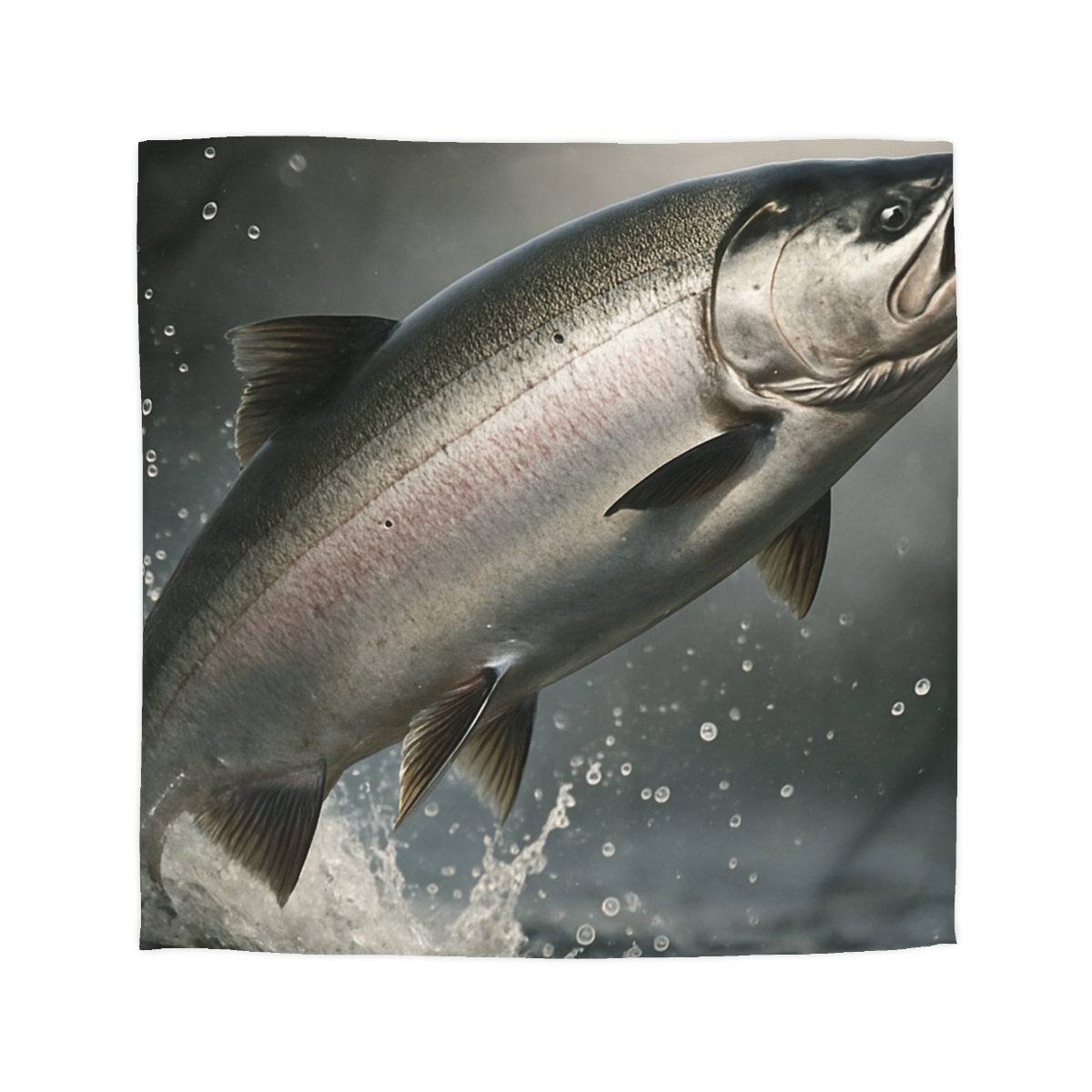 Silver Surge Chinook Salmon warm winter duvets