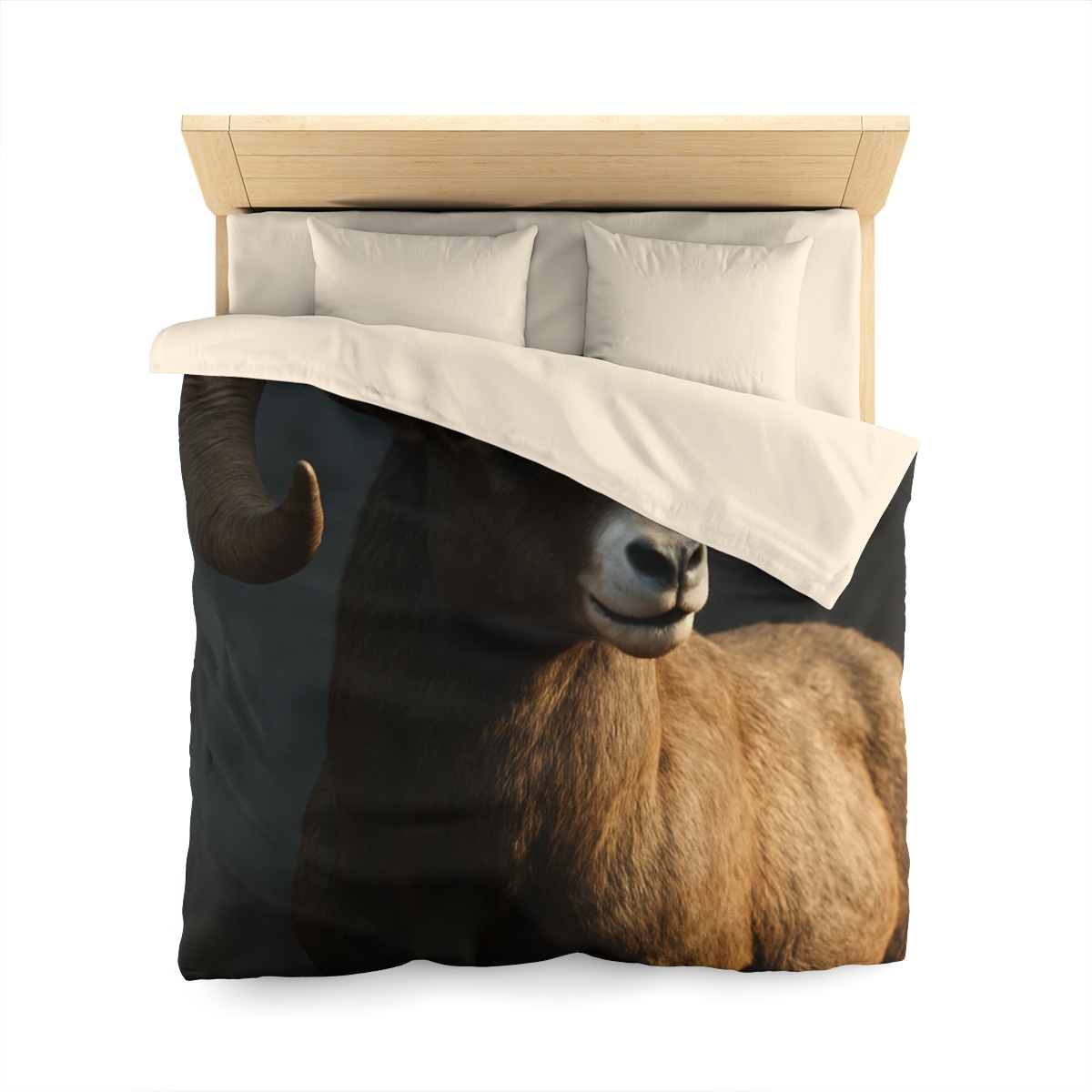 Canyon Shadow Bighorn Sheep duvets for gifts