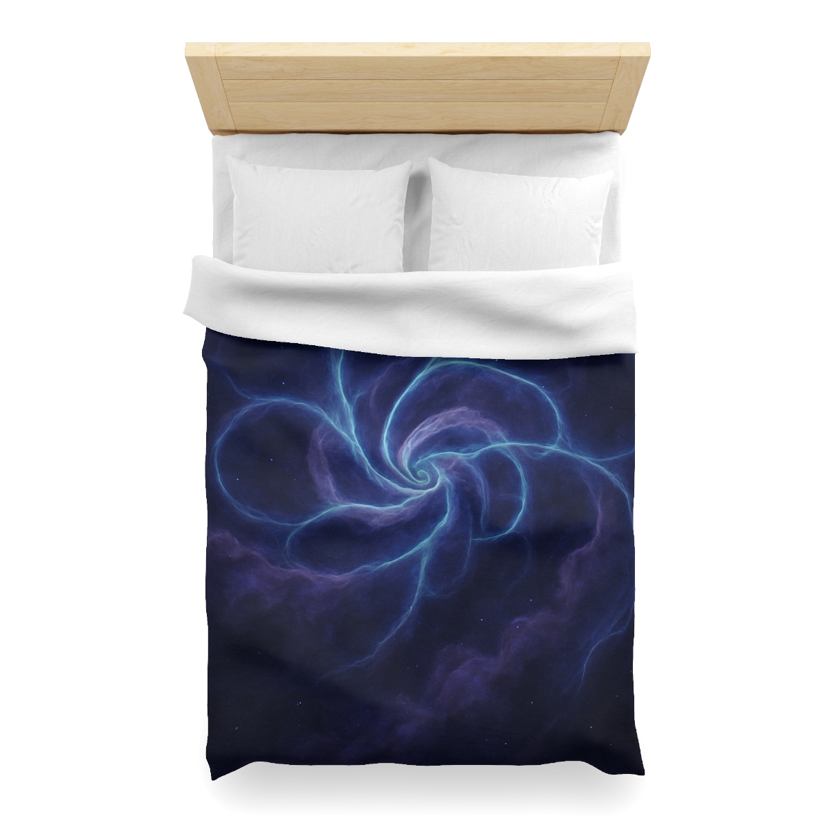 Nebula Spiral Lattice duvets for gifts