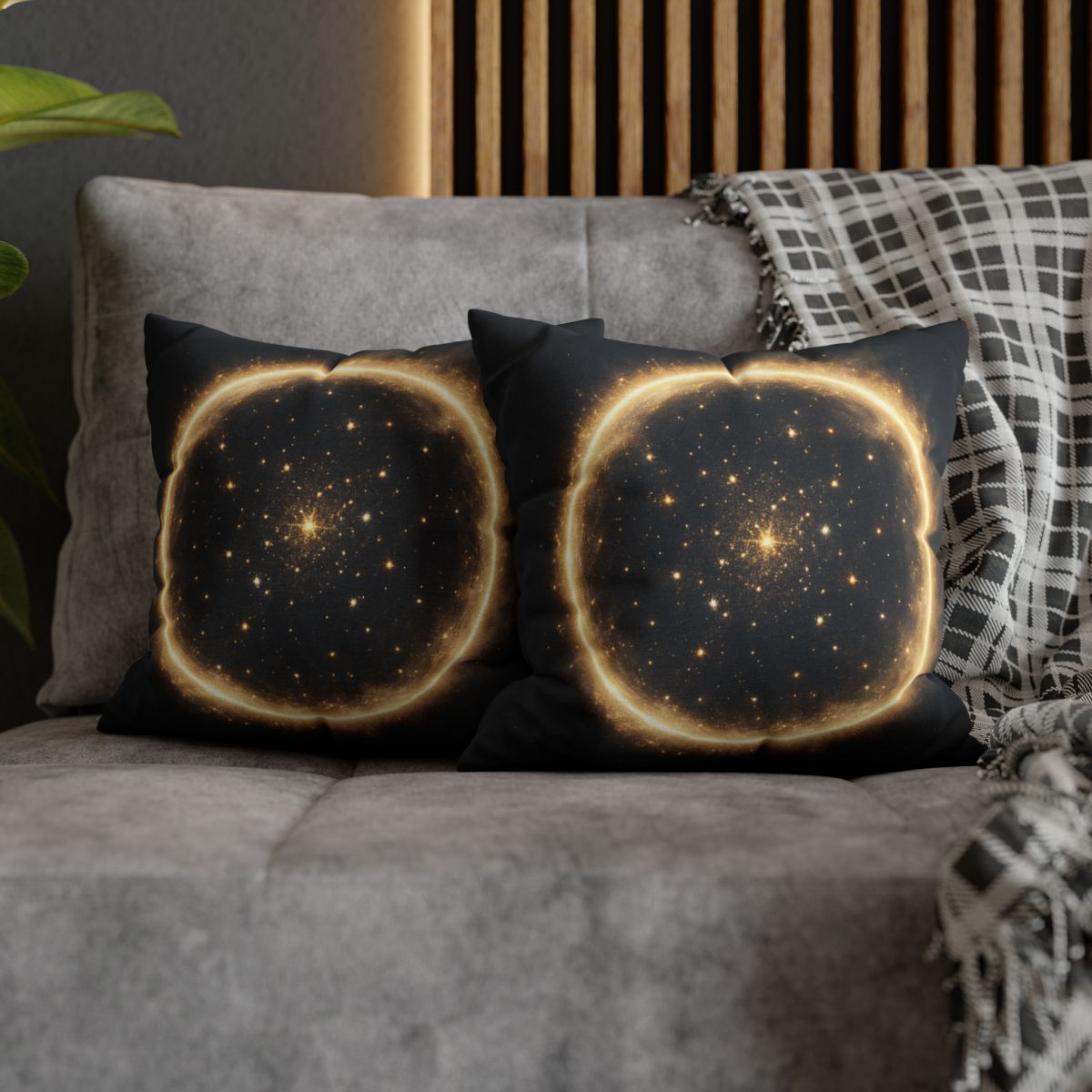 Starforge Halo Bloom personalized pillow covers