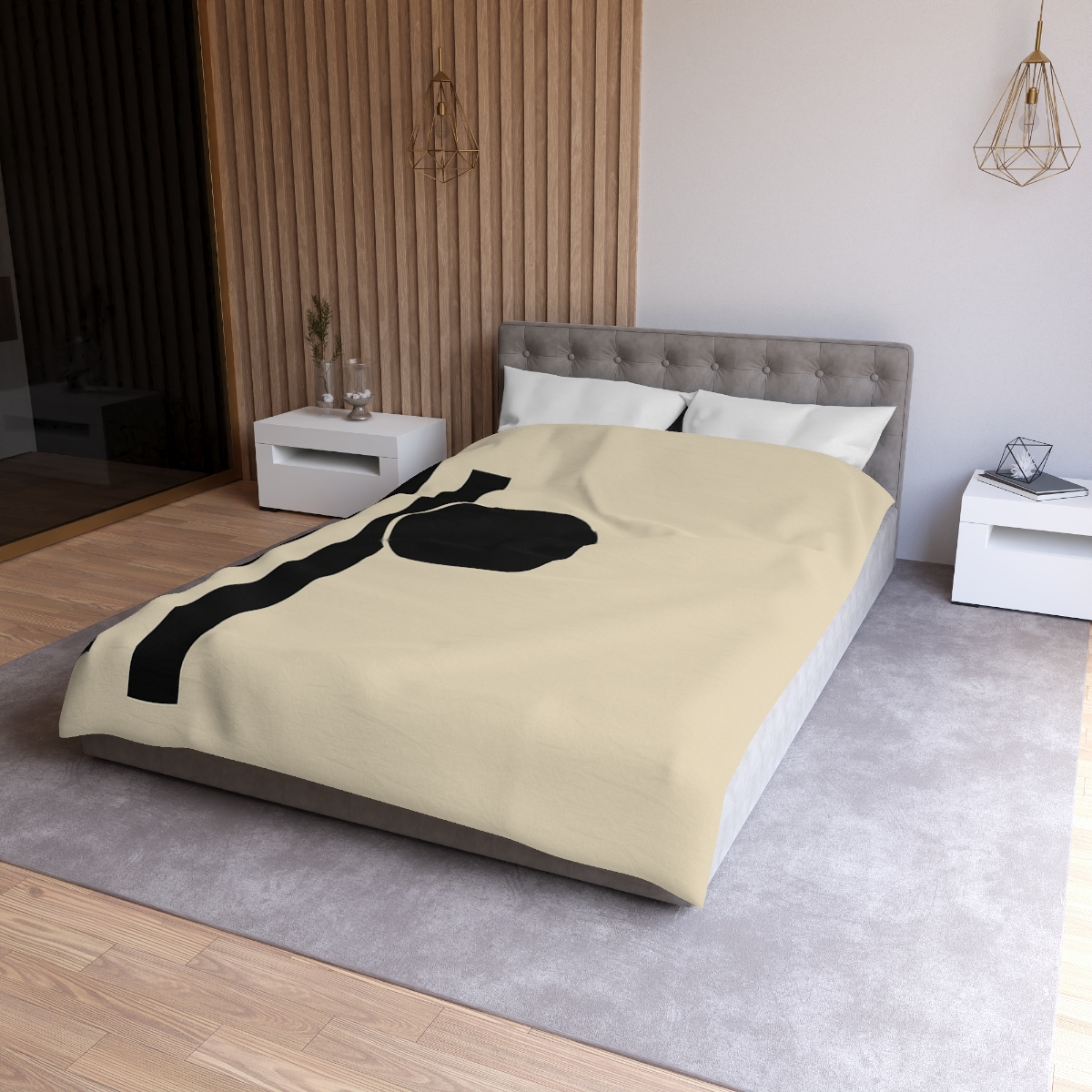 Three Bar Eclipse Grid soft comforter duvets