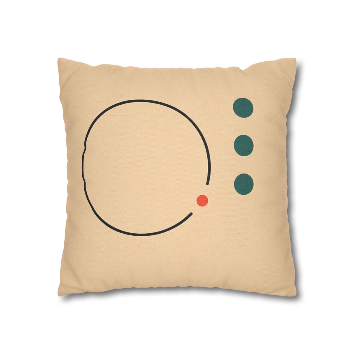 Broken Ring With Offset Triplet custom pillow cases