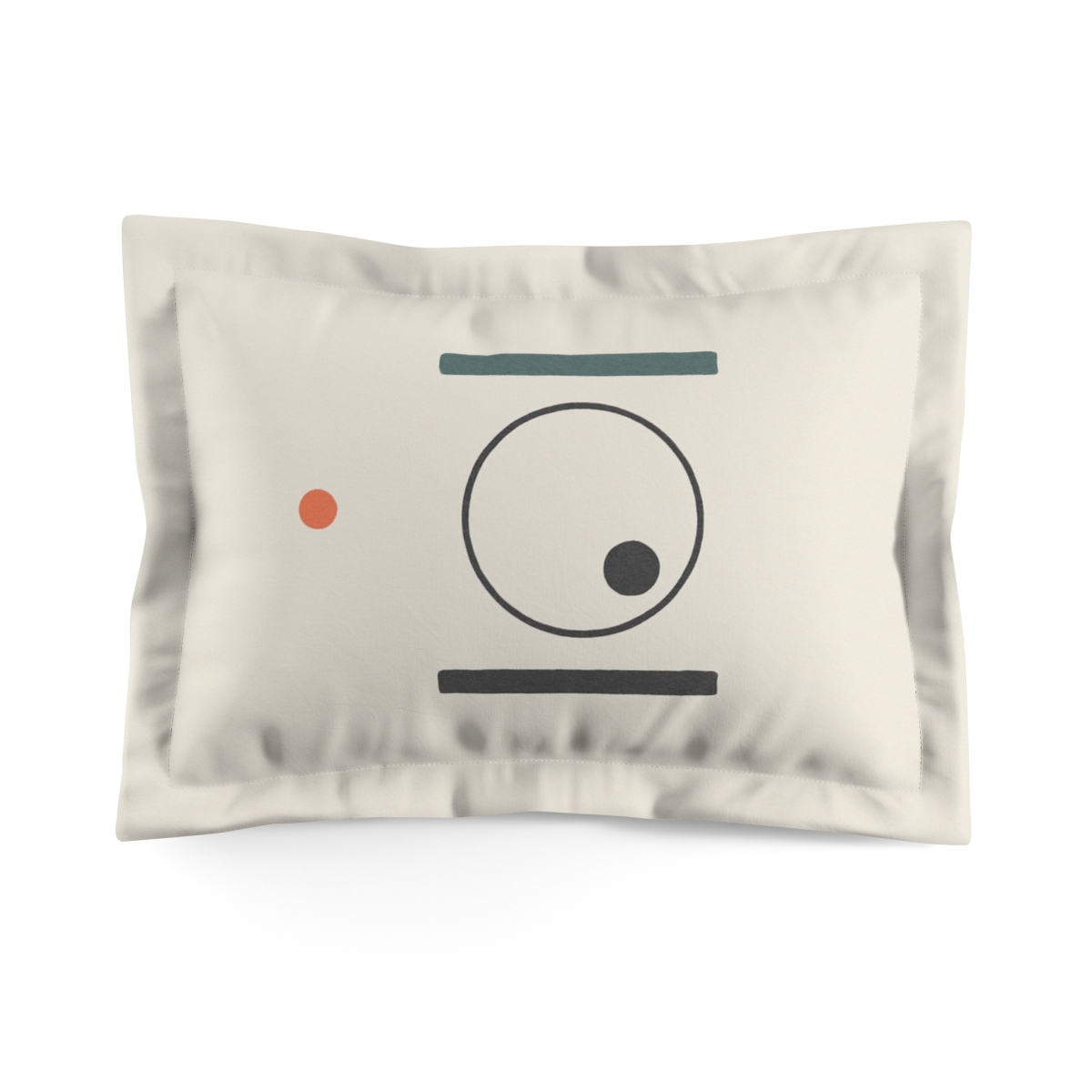 Quiet Orbit With Split Bars personalized decorative pillows