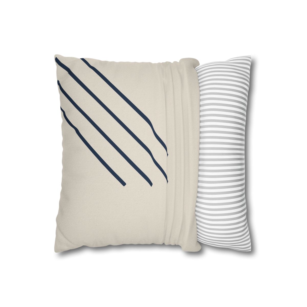 Diagonal Line Quartet designer print pillow cases