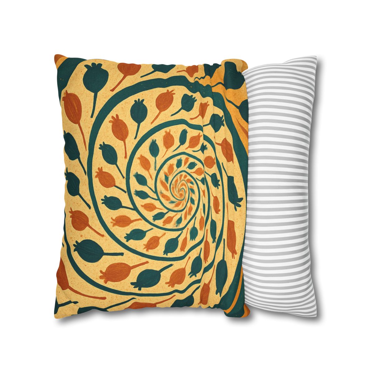 Spiral Seed Chorus designer print pillow cases