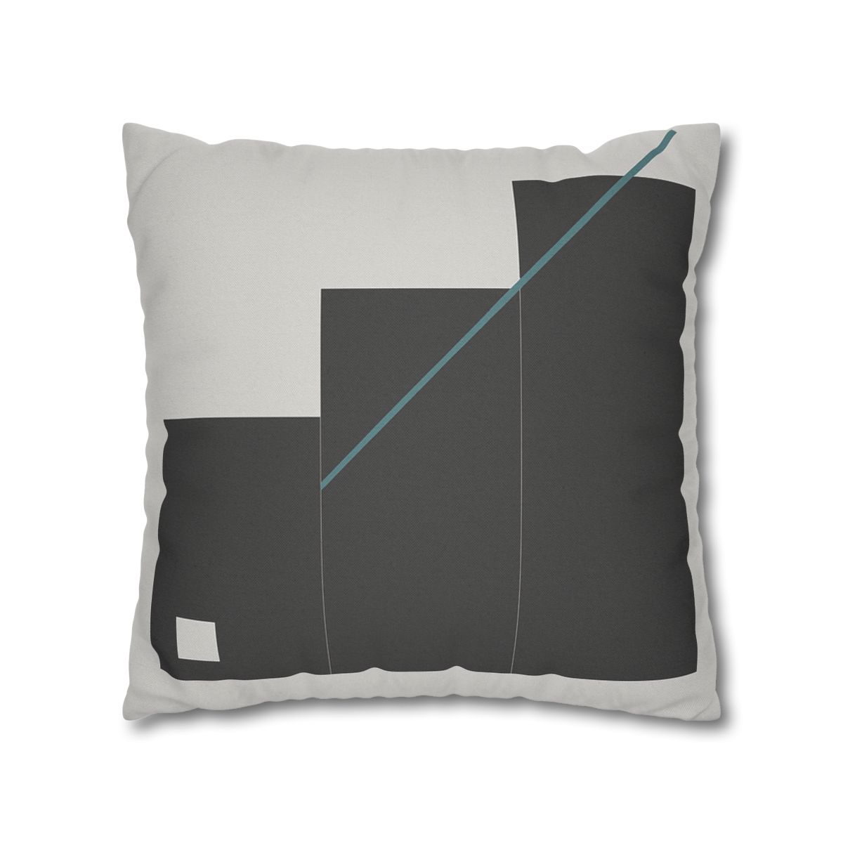 Stepped Rectangles With Quiet Diagonal stylish decorative pillowcases