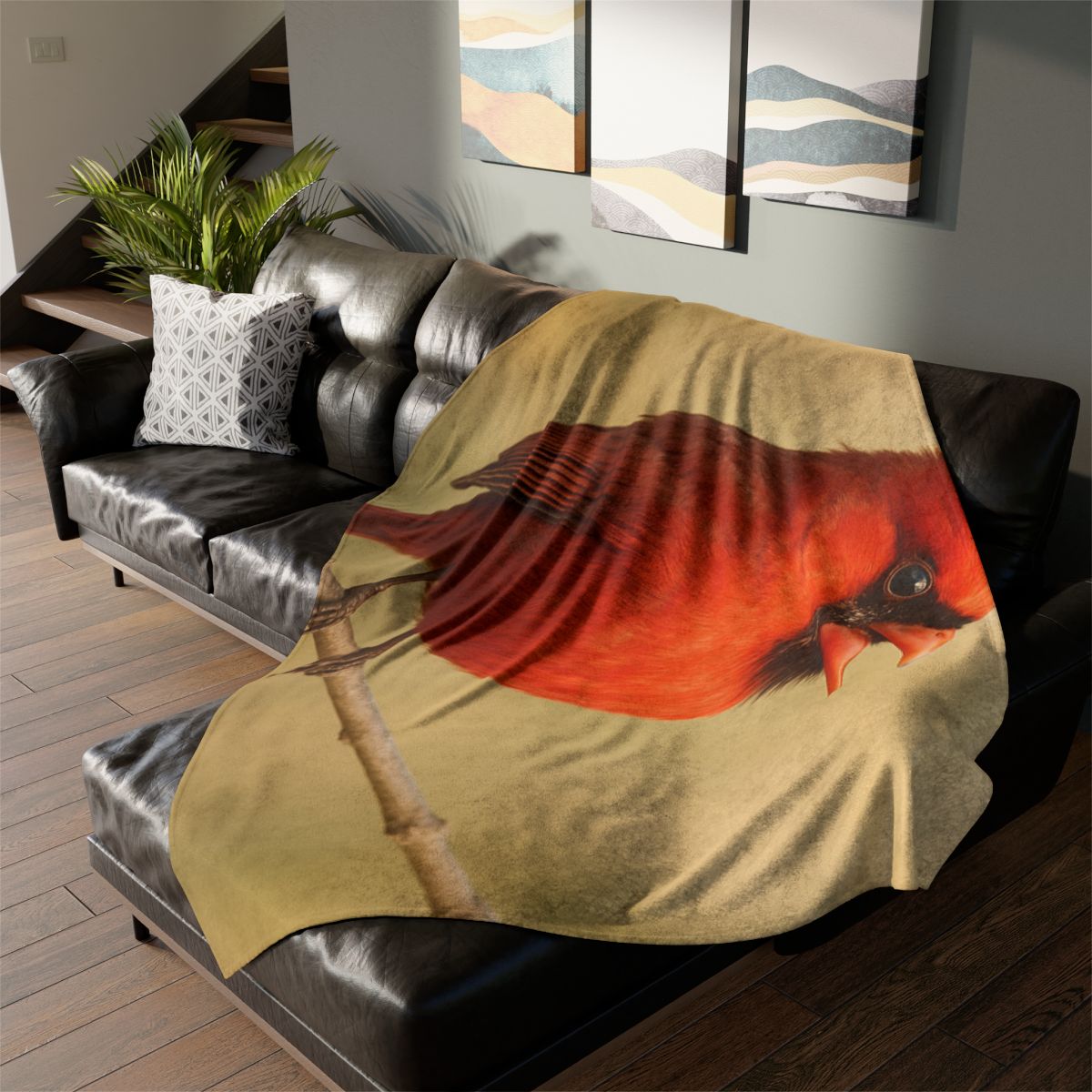 Crimson Hymn Cardinal unique gift blanketscustom blankets