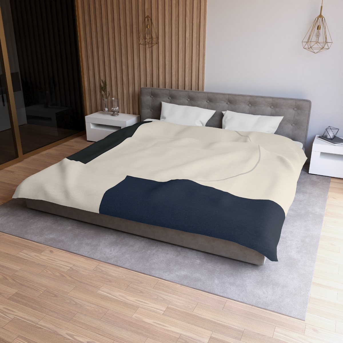 Offset Rectangle Orbit duvets for gifts