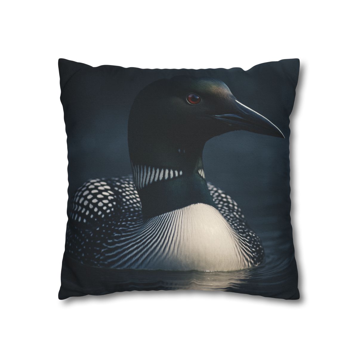 Moonlit Chorus Common Loon unique gift pillow cases