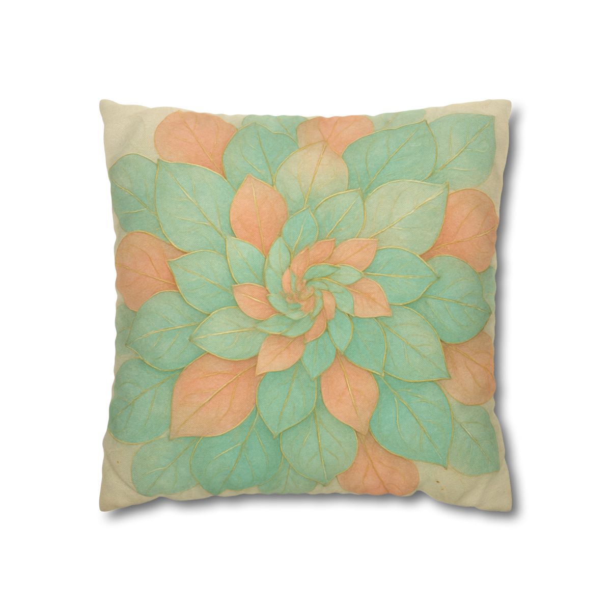 Petal Spiral Mosaic trendy patterned pillow cases