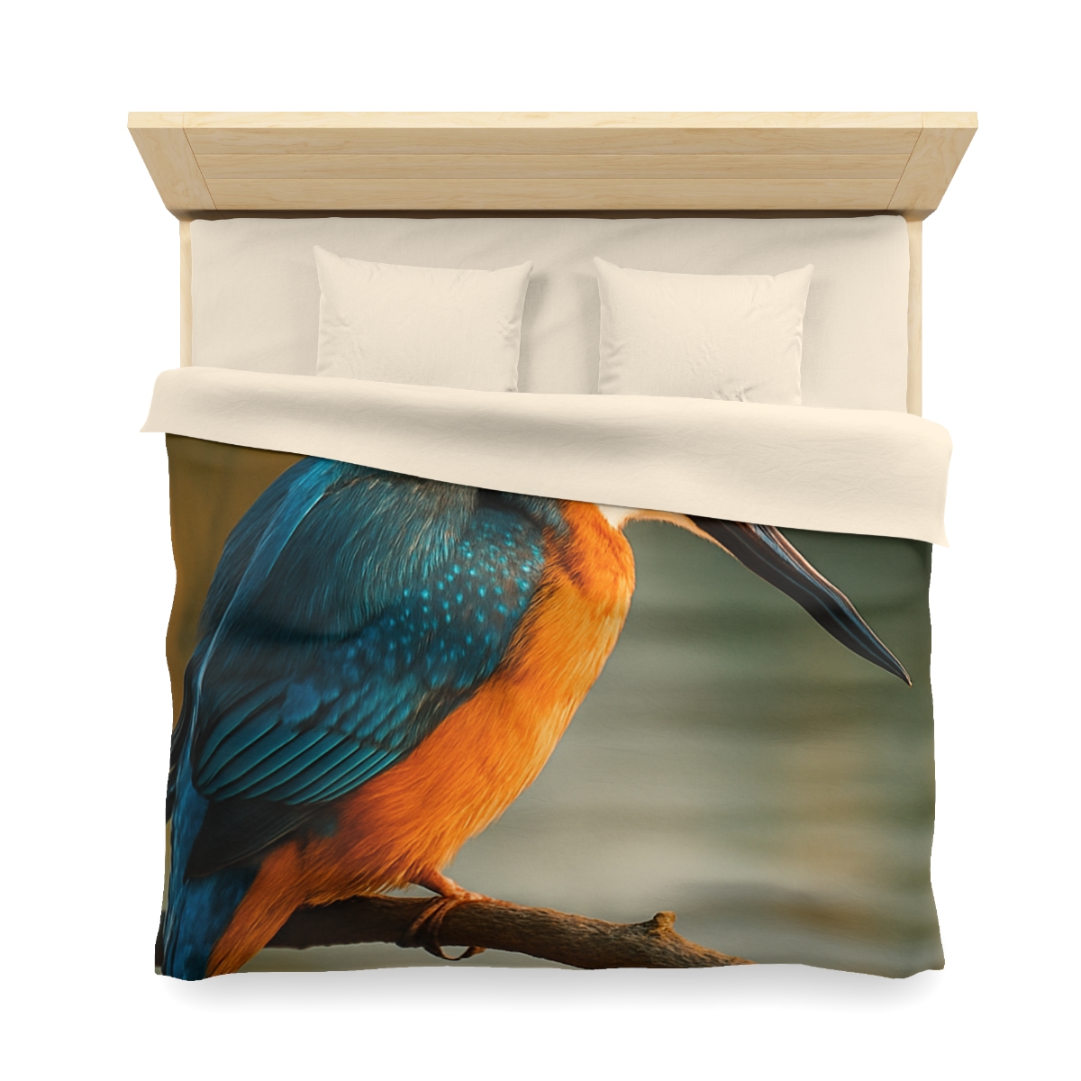 Aurora Splash Common Kingfisher warm winter duvets