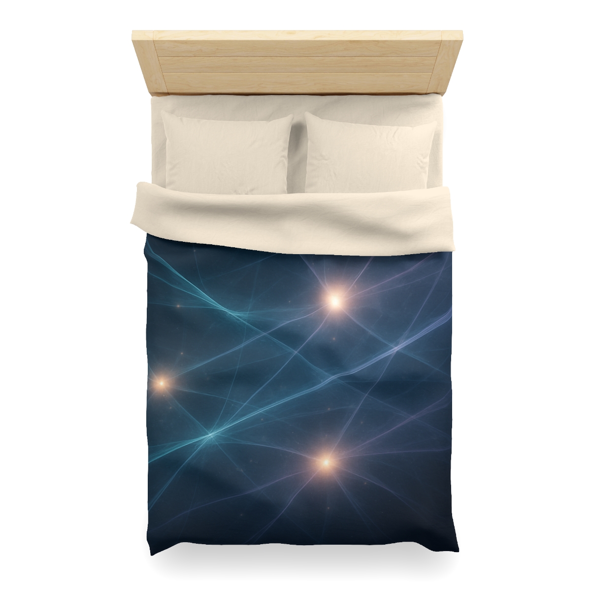 Luminous Web Filament soft comforter duvets