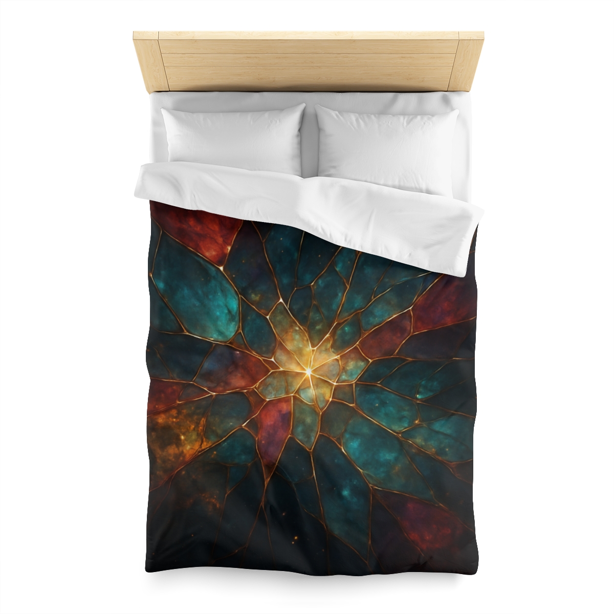Prismatic Nebula Glasswork soft comforter duvets