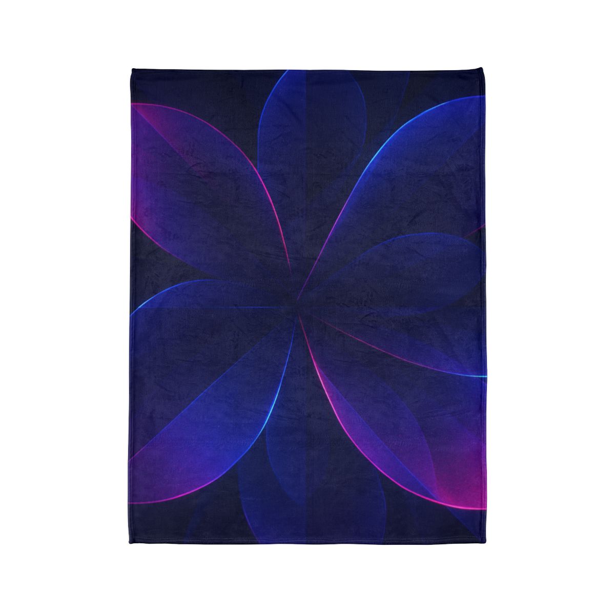 Petal Prism Parallax personalized cozy blankets