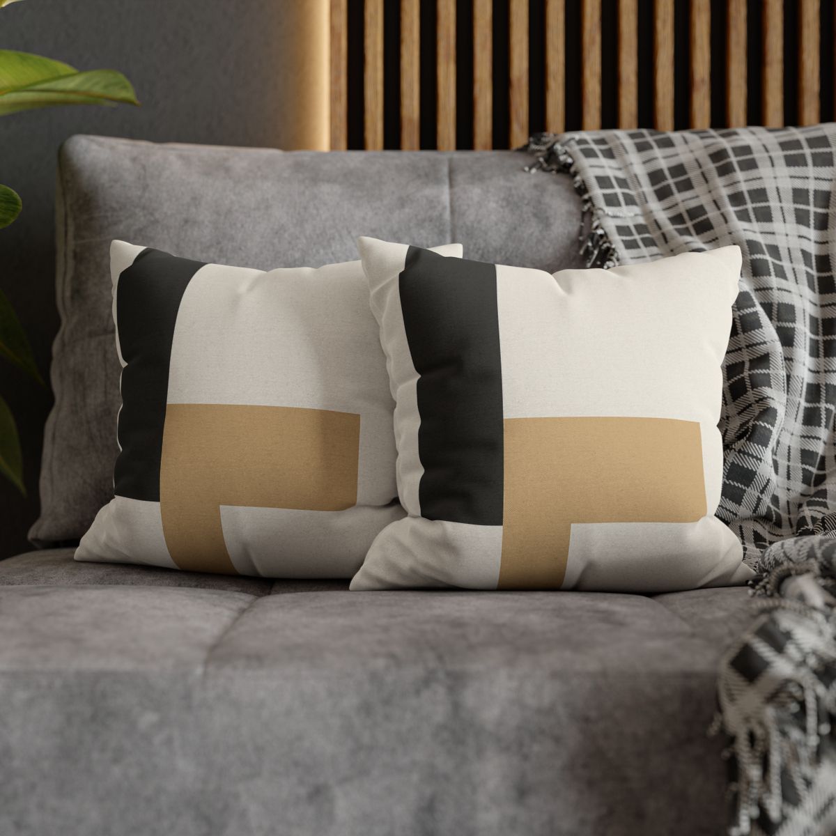 Offset Rectangle Pair unique gift pillow cases