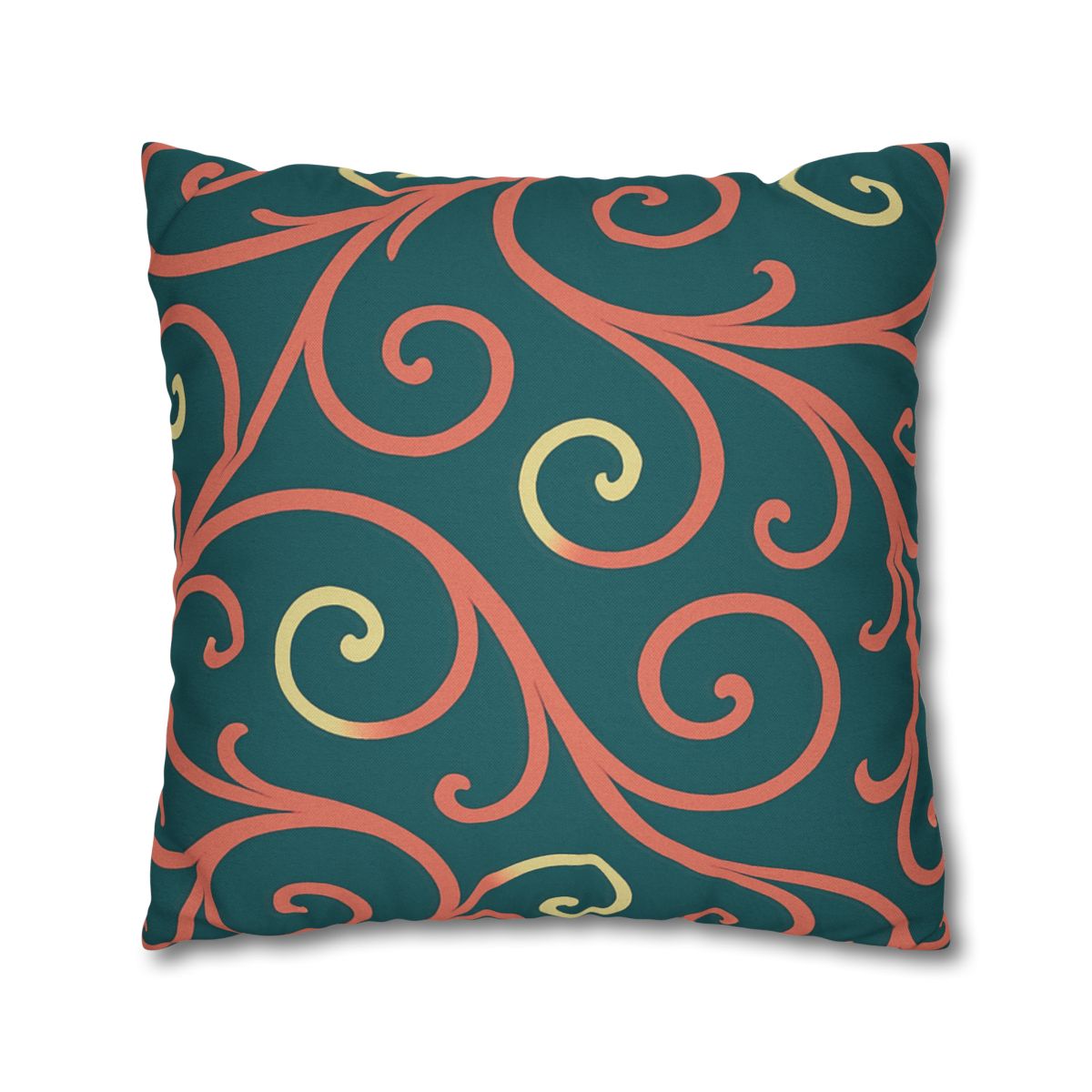 Curling Tendril Wave personalized pillow covers