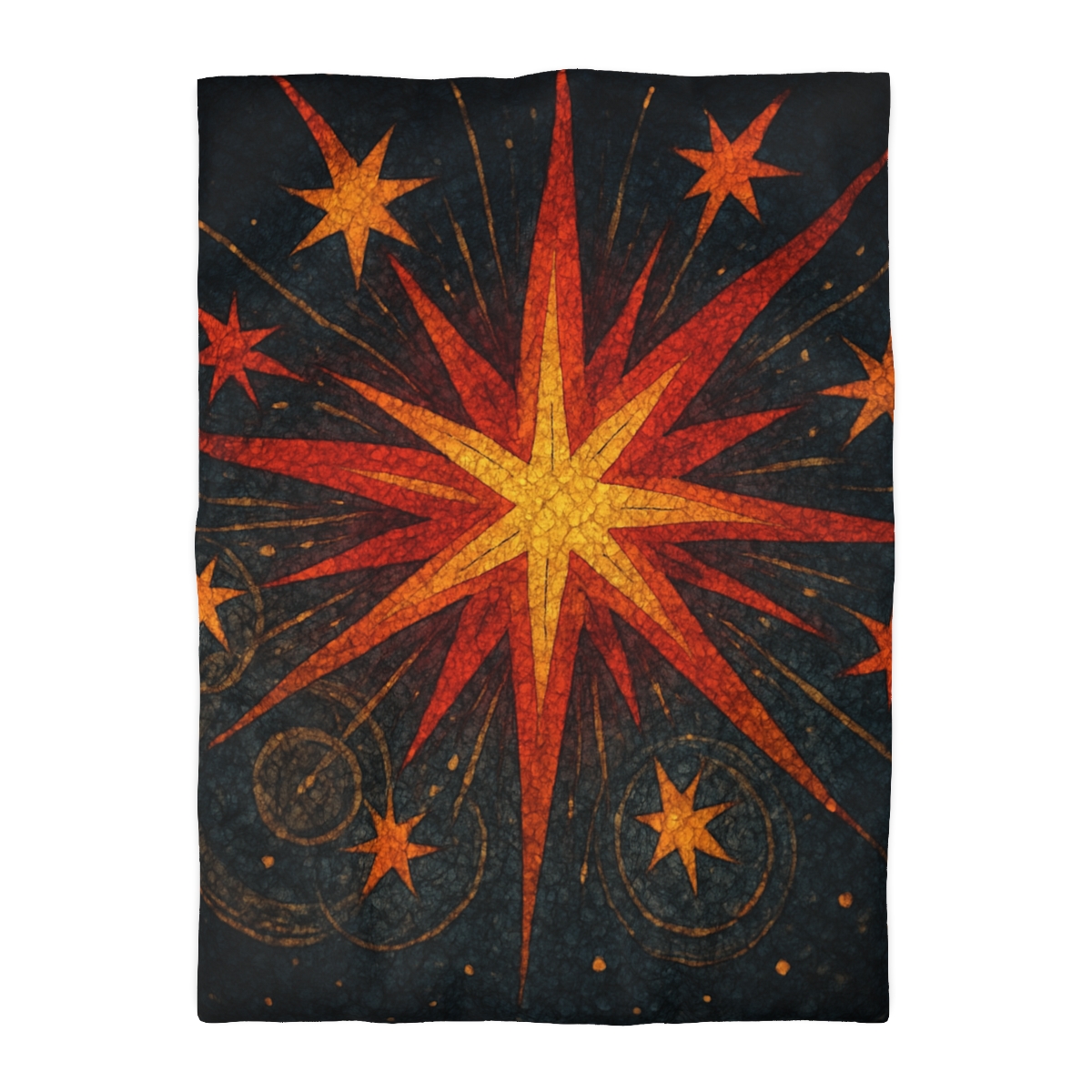 Starburst Cluster Mosaic designer printed duvets