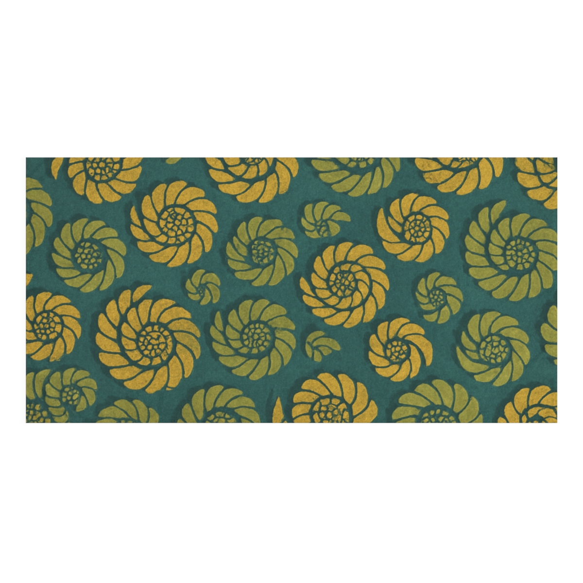 Spiral Seed Pod Array decorative home towels