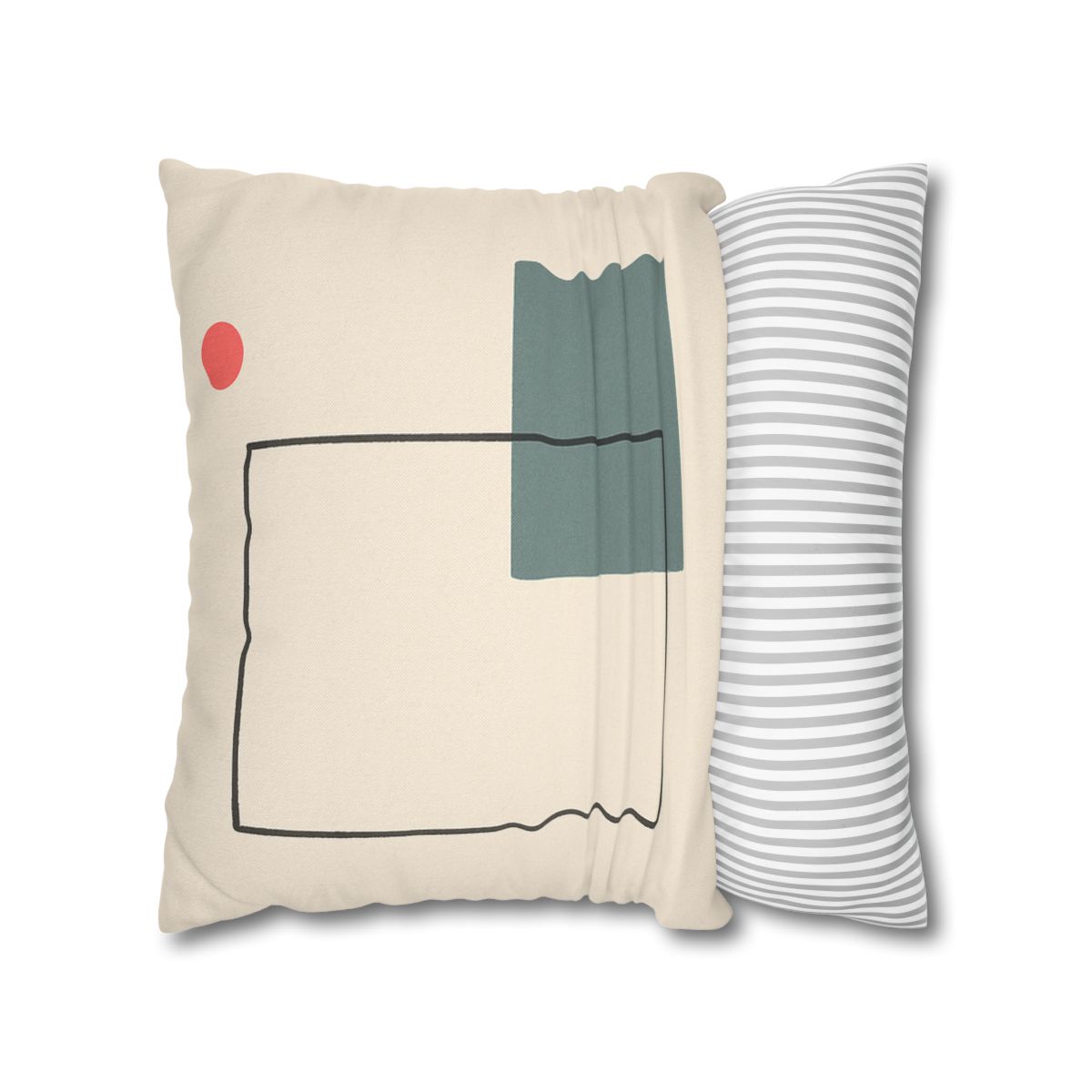 Open Frame With Quiet Spill personalized pillow covers