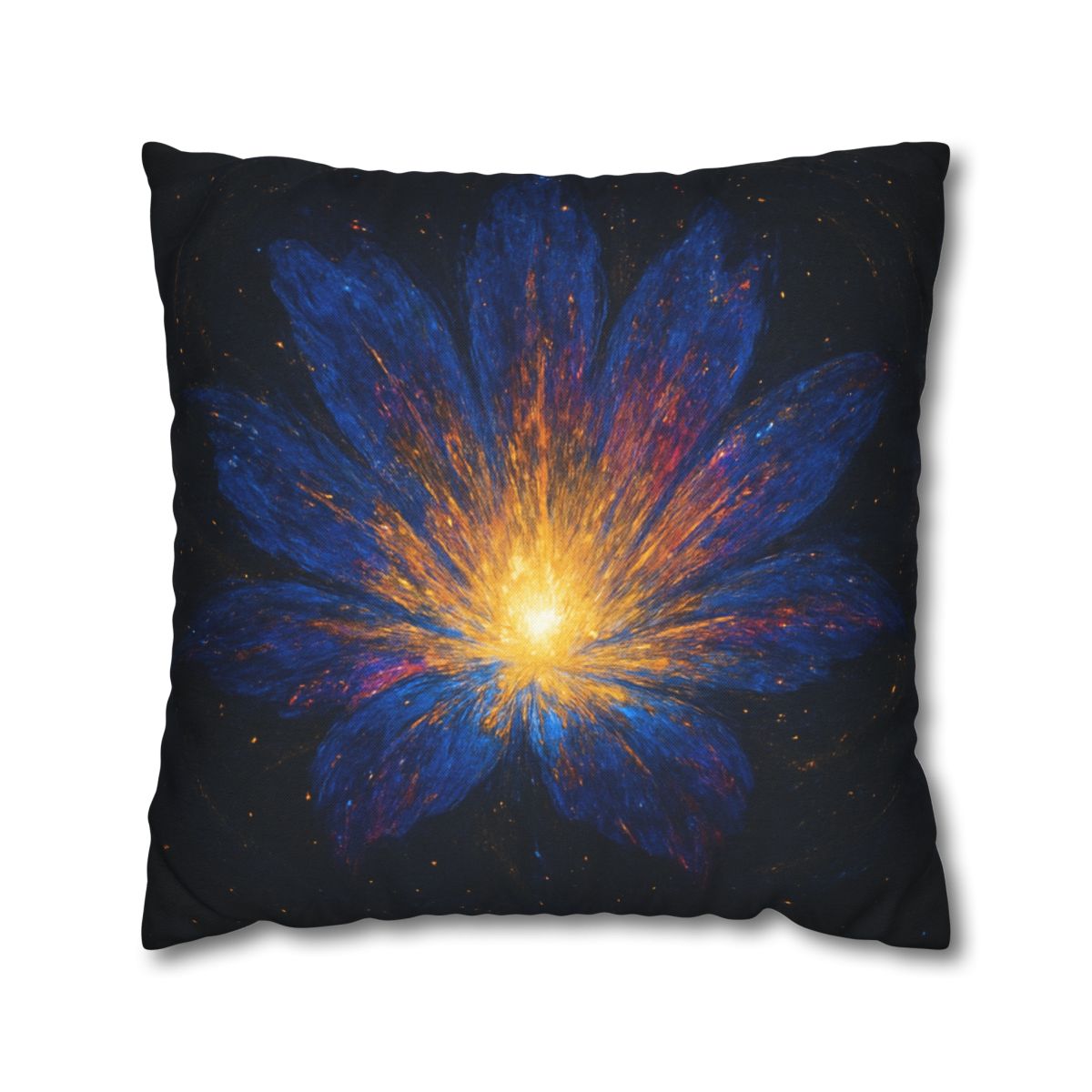Prismatic Starforge Bloom comfortable bedding pillow covers