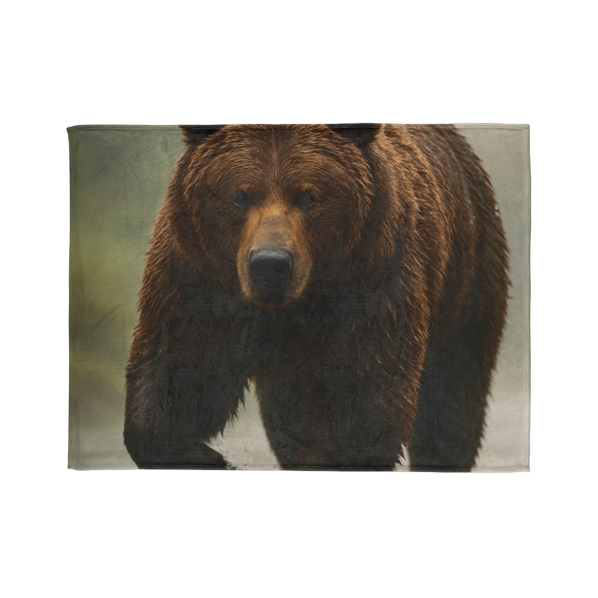 River King Grizzly Bear warm winter blankets