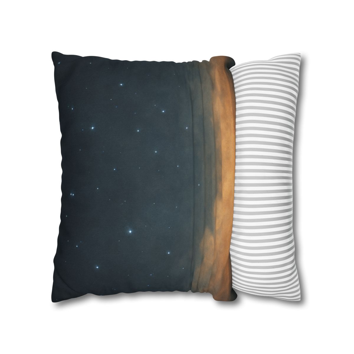 Starlit Dust Horizon soft cotton pillow cases