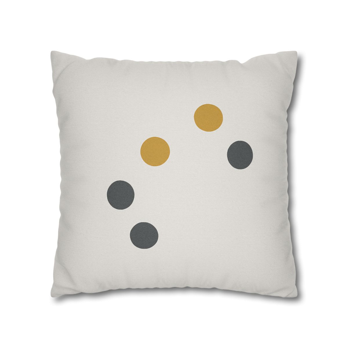 Asymmetric Dot Cluster designer print pillow cases